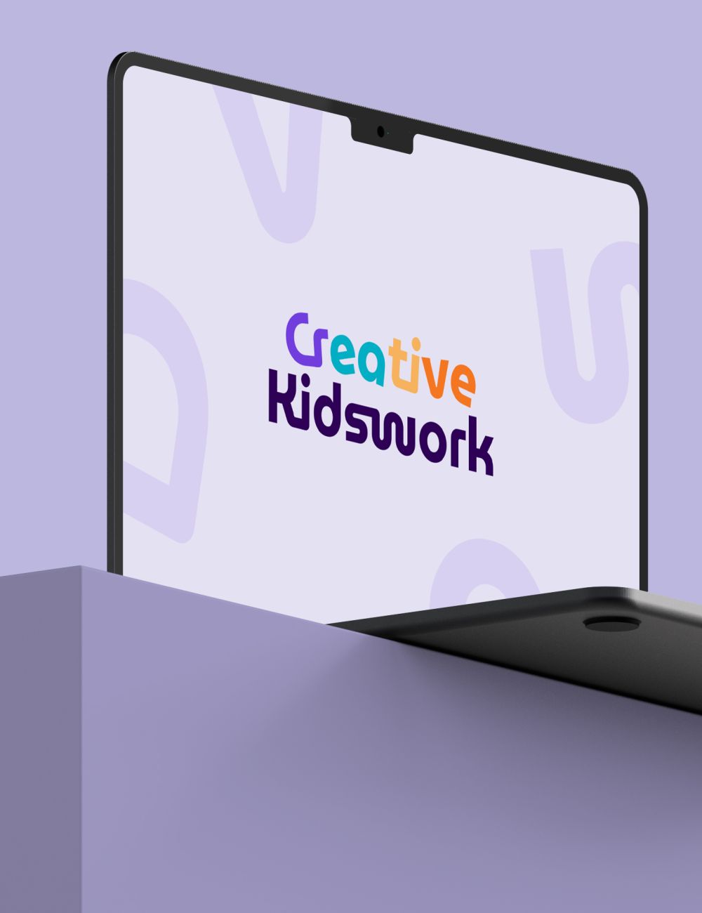 Logo en website voor Creative Kidswork
